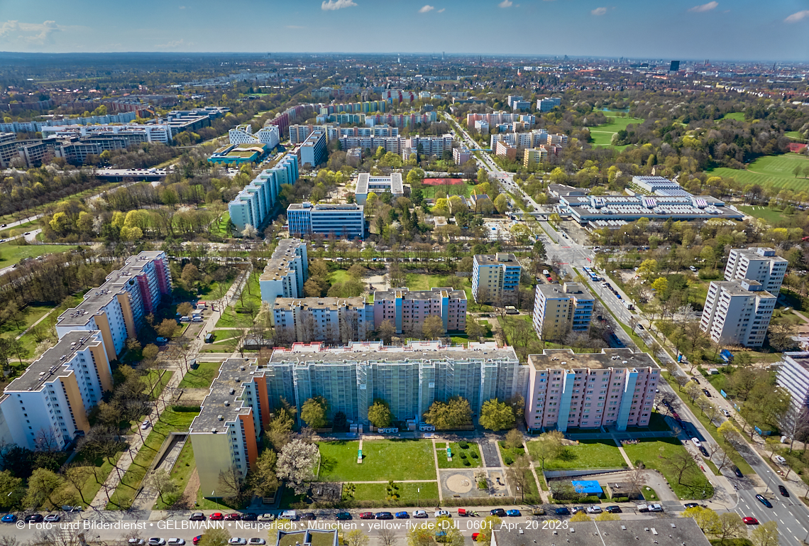 21.04.2023 - Maga-Großsanierung an der Kurt-Eisner-Straße in Neuperlach